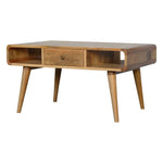 Load image into Gallery viewer, Curved-Oak-ish-Coffee-Table
