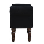 Load image into Gallery viewer, Black Velvet Bench
