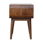 Load image into Gallery viewer, Curved Open Chestnut Bedside
